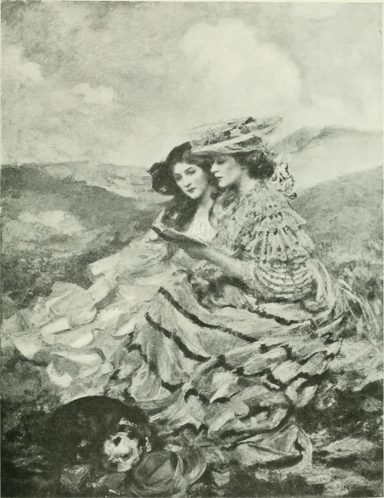 An illustration from Studio international, 1893, leaf 62
