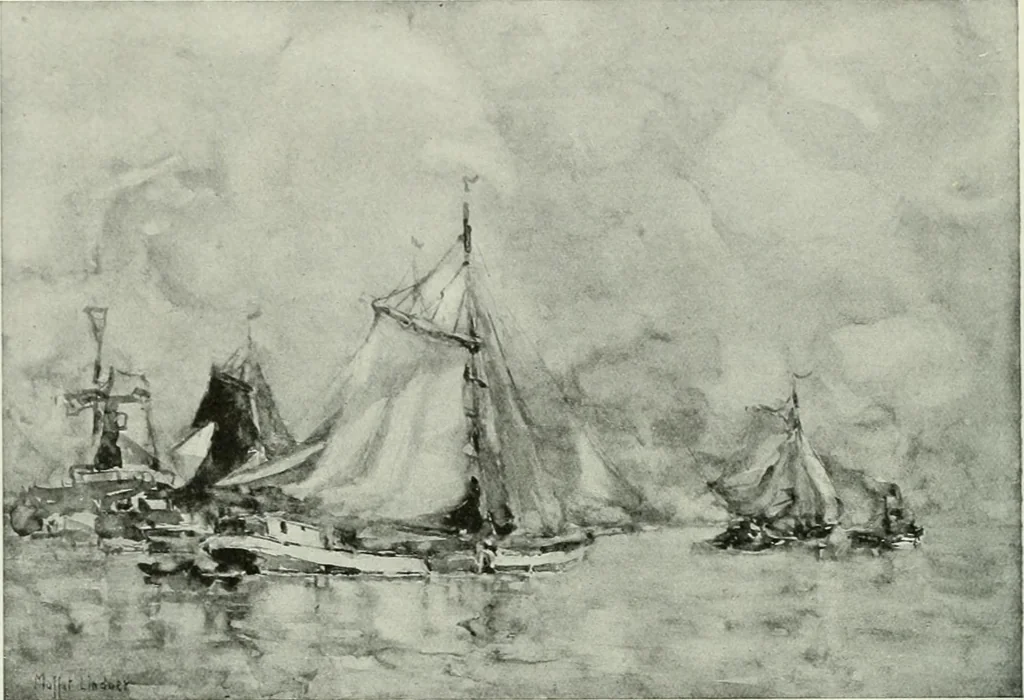 An illustration from Studio international, 1893, leaf 63