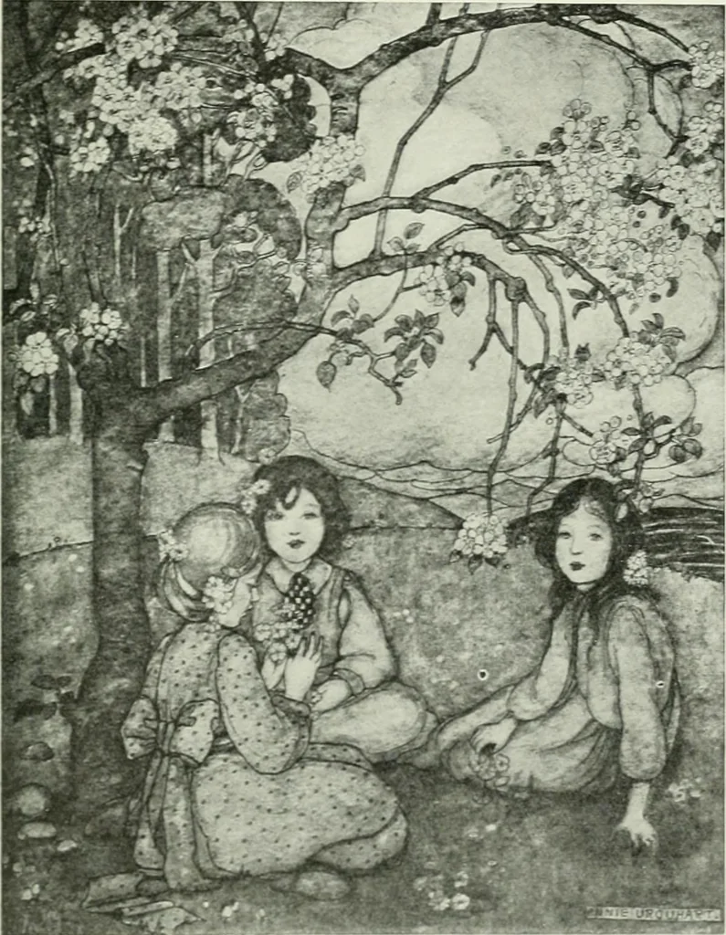An illustration from Studio international, 1893, leaf 70