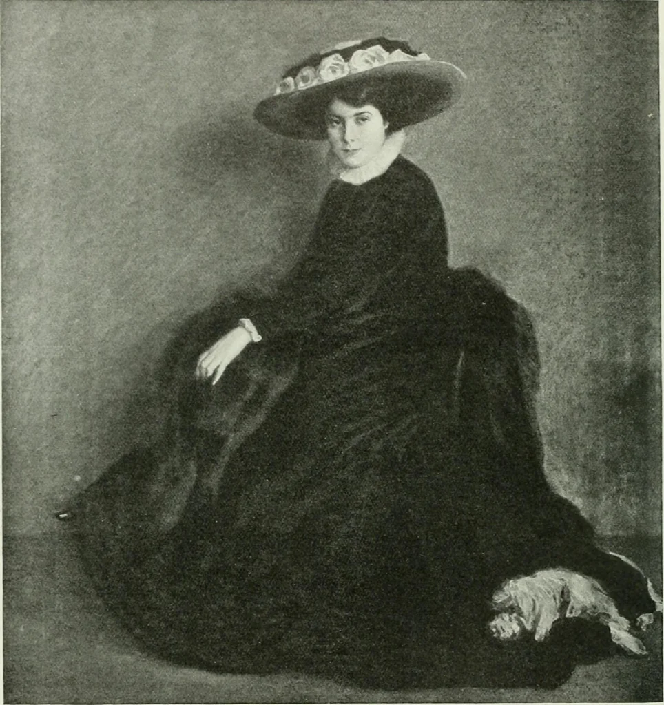 An illustration from Studio international, 1893, leaf 75