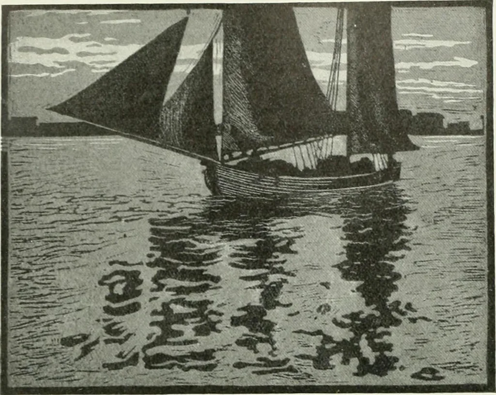 An illustration from Studio international, 1893, leaf 77