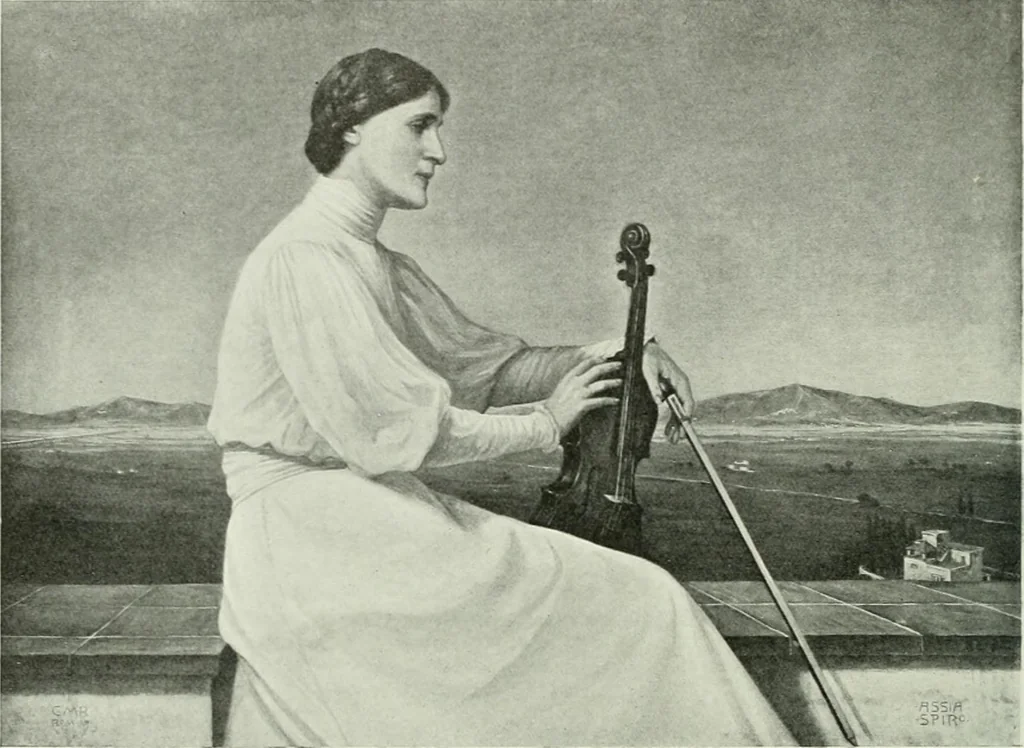 An illustration from Studio international, 1893, leaf 83
