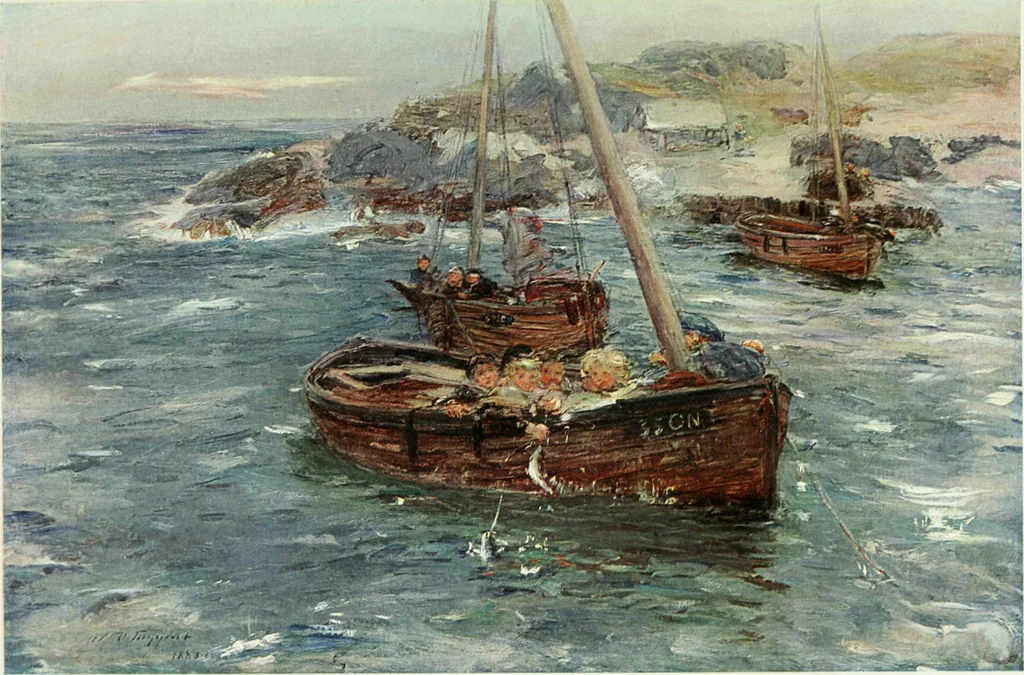 An illustration from Studio international, 1893, leaf 88