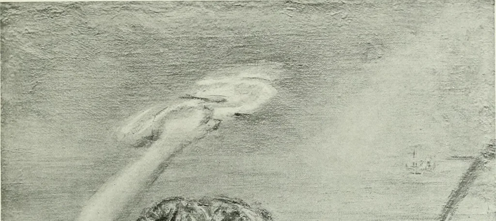 An illustration from Studio international, 1893, leaf 92