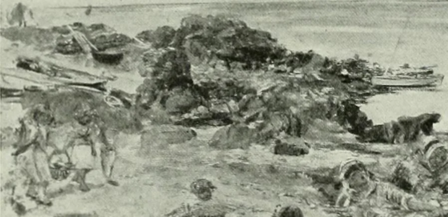 An illustration from Studio international, 1893, leaf 93