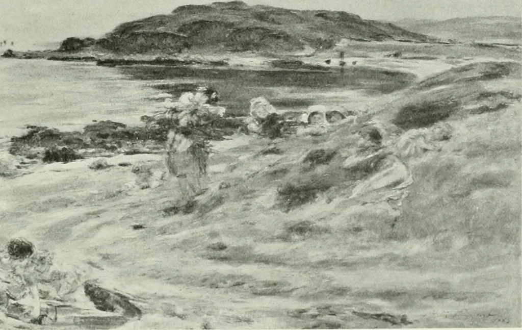 An illustration from Studio international, 1893, leaf 96