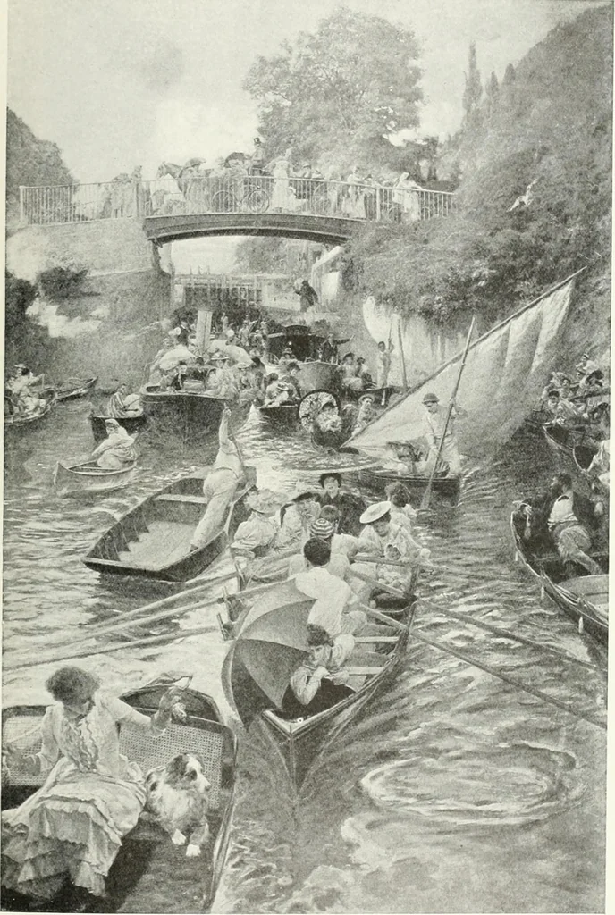 An illustration from Studio international, 1893, leaf 100