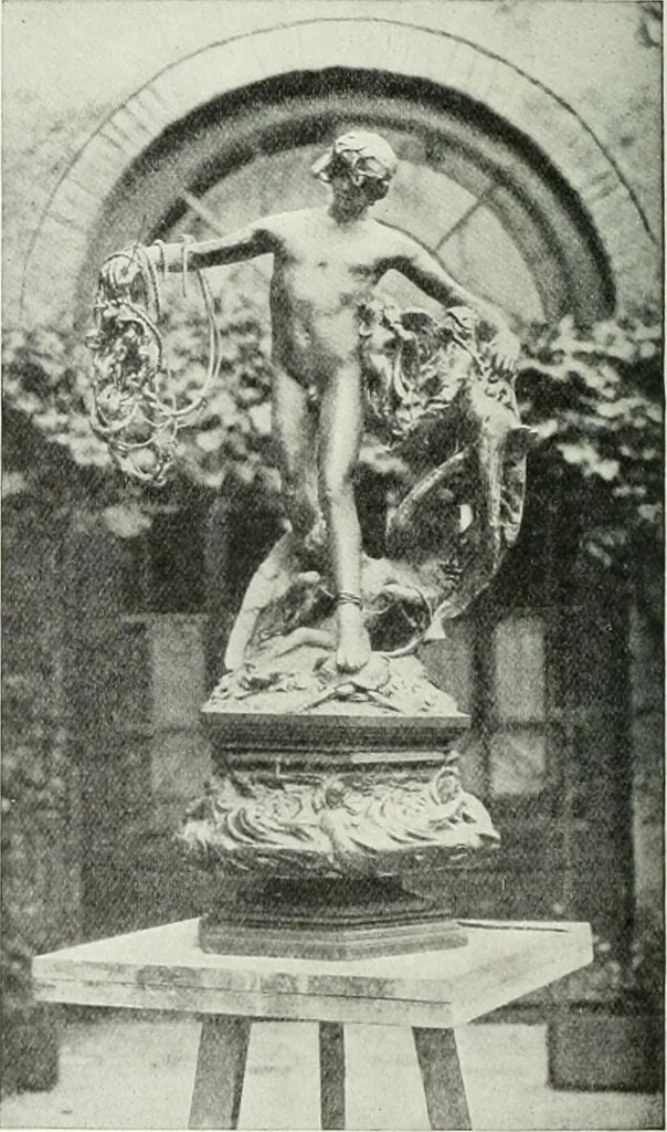 An illustration from Studio international, 1893, leaf 117