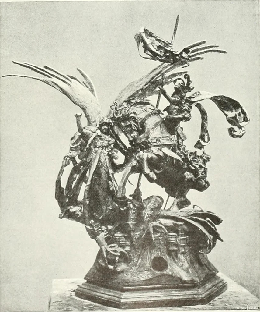 An illustration from Studio international, 1893, leaf 122