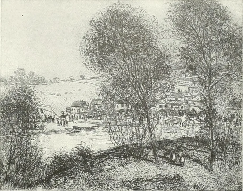 An illustration from Studio international, 1893, leaf 126