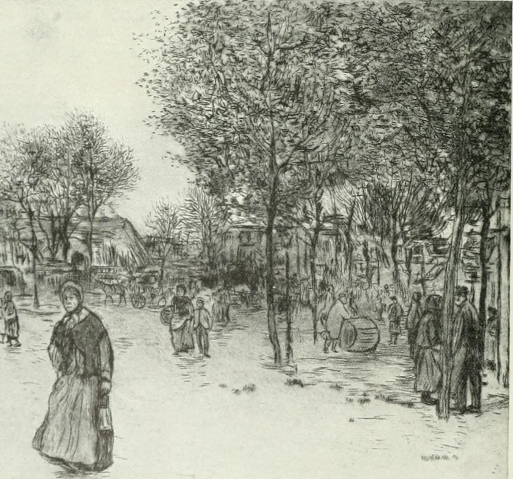 An illustration from Studio international, 1893, leaf 127