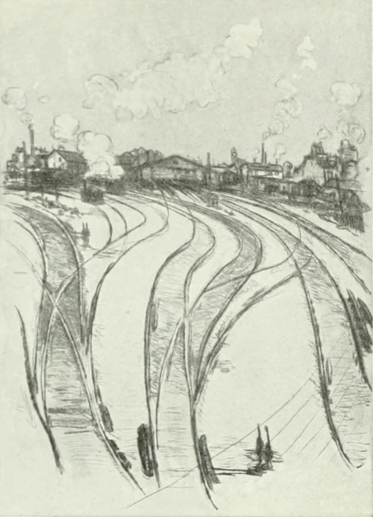 An illustration from Studio international, 1893, leaf 129