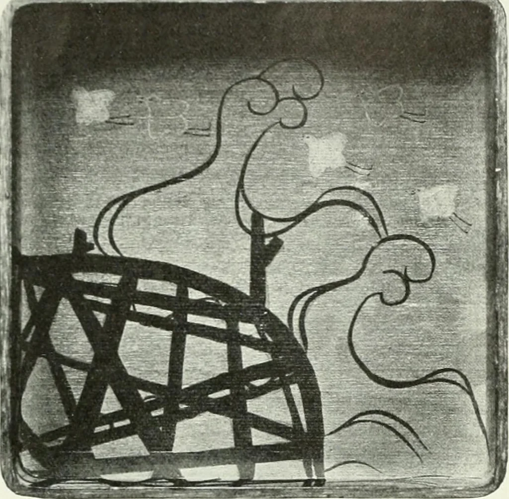 An illustration from Studio international, 1893, leaf 137