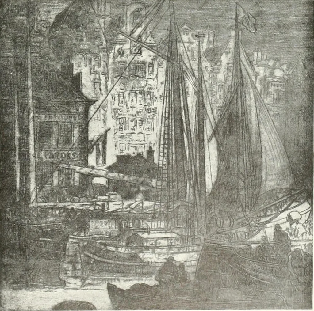 An illustration from Studio international, 1893, leaf 150