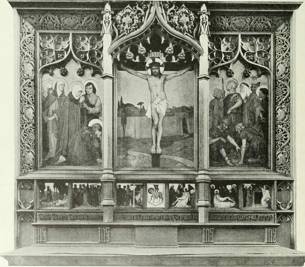 An illustration from Studio international, 1893, leaf 153