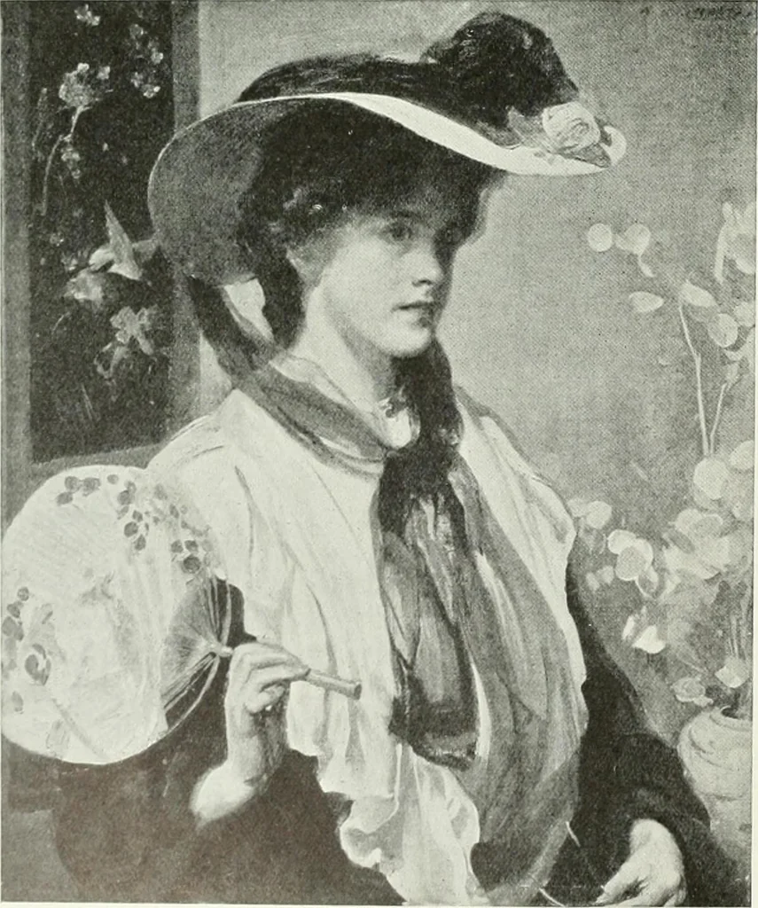 An illustration from Studio international, 1893, leaf 159
