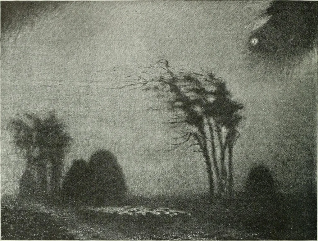 An illustration from Studio international, 1893, leaf 167