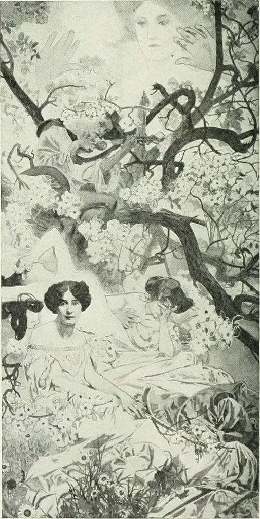 An illustration from Studio international, 1893, leaf 169