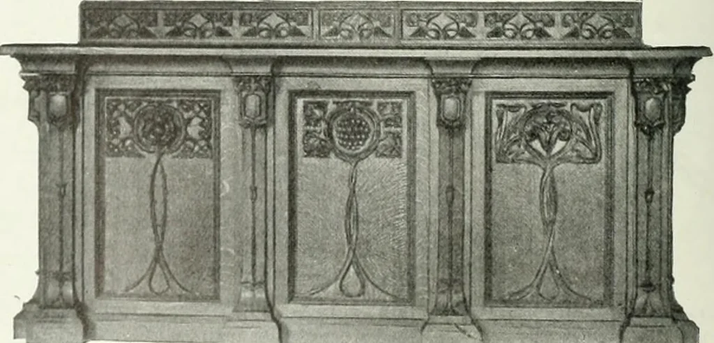 An illustration from Studio international, 1893, leaf 173