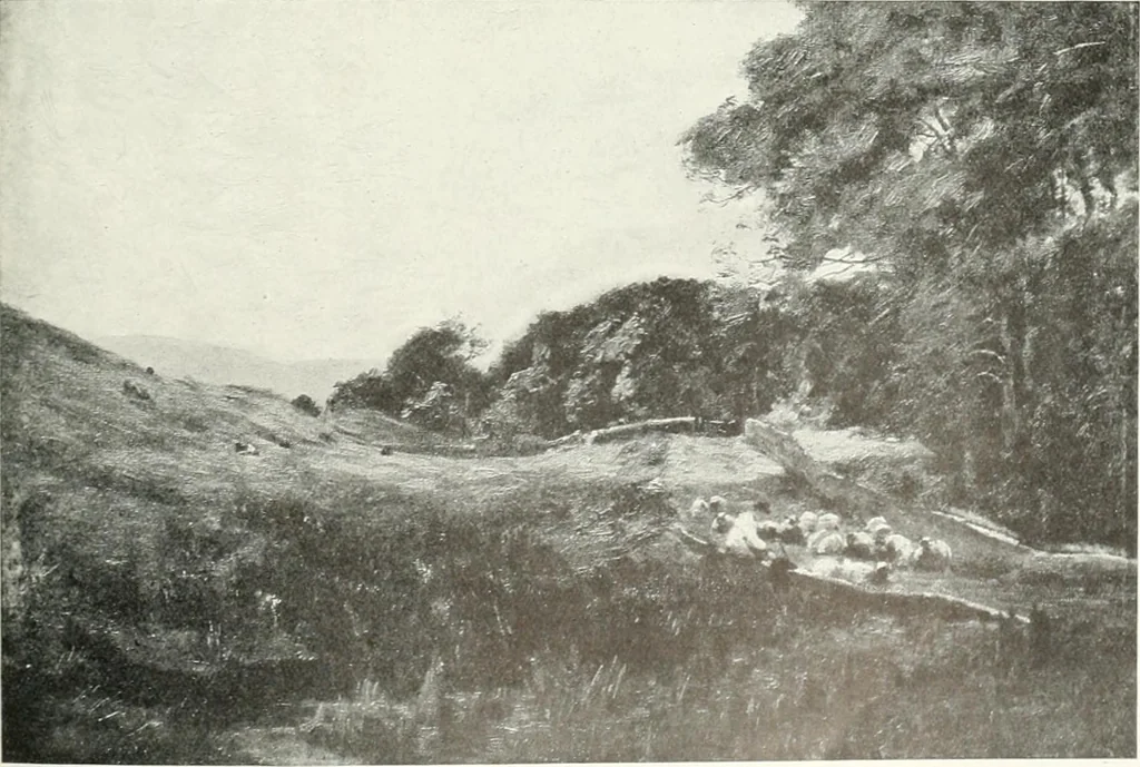 An illustration from Studio international, 1893, leaf 180