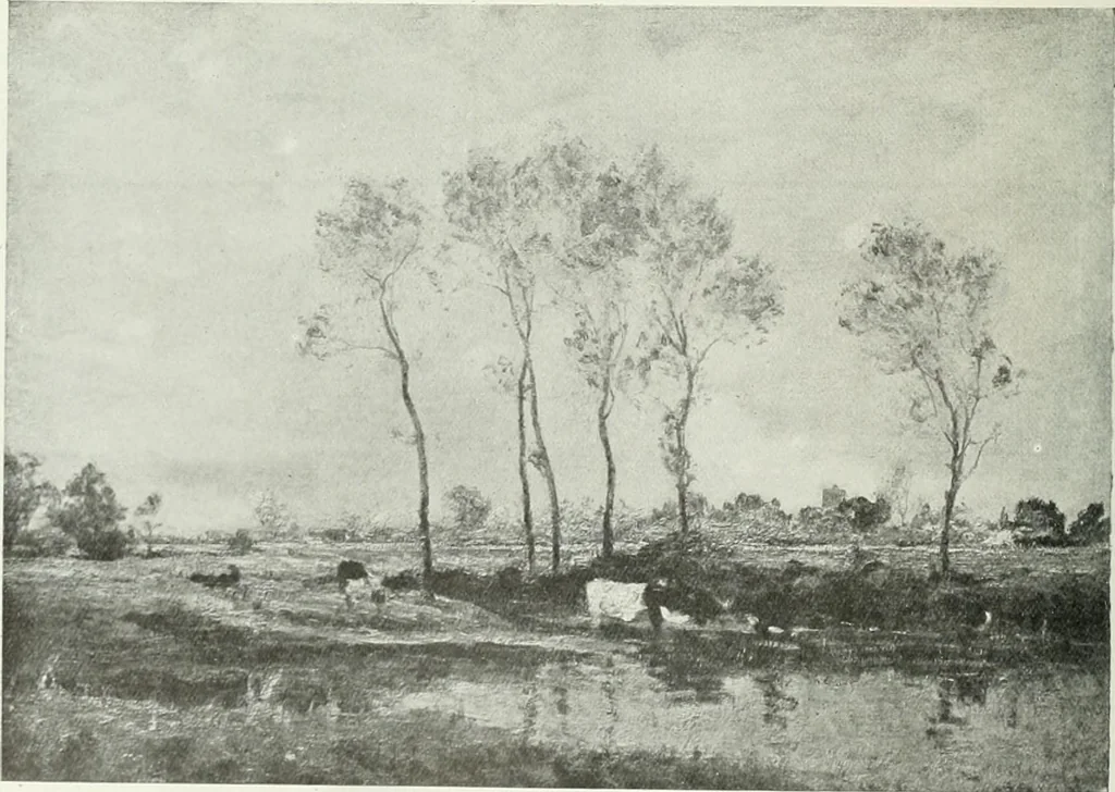 An illustration from Studio international, 1893, leaf 181