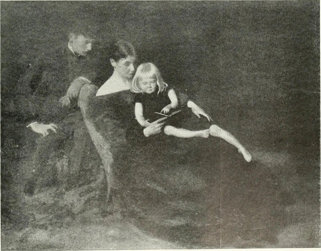 An illustration from Studio international, 1893, leaf 192
