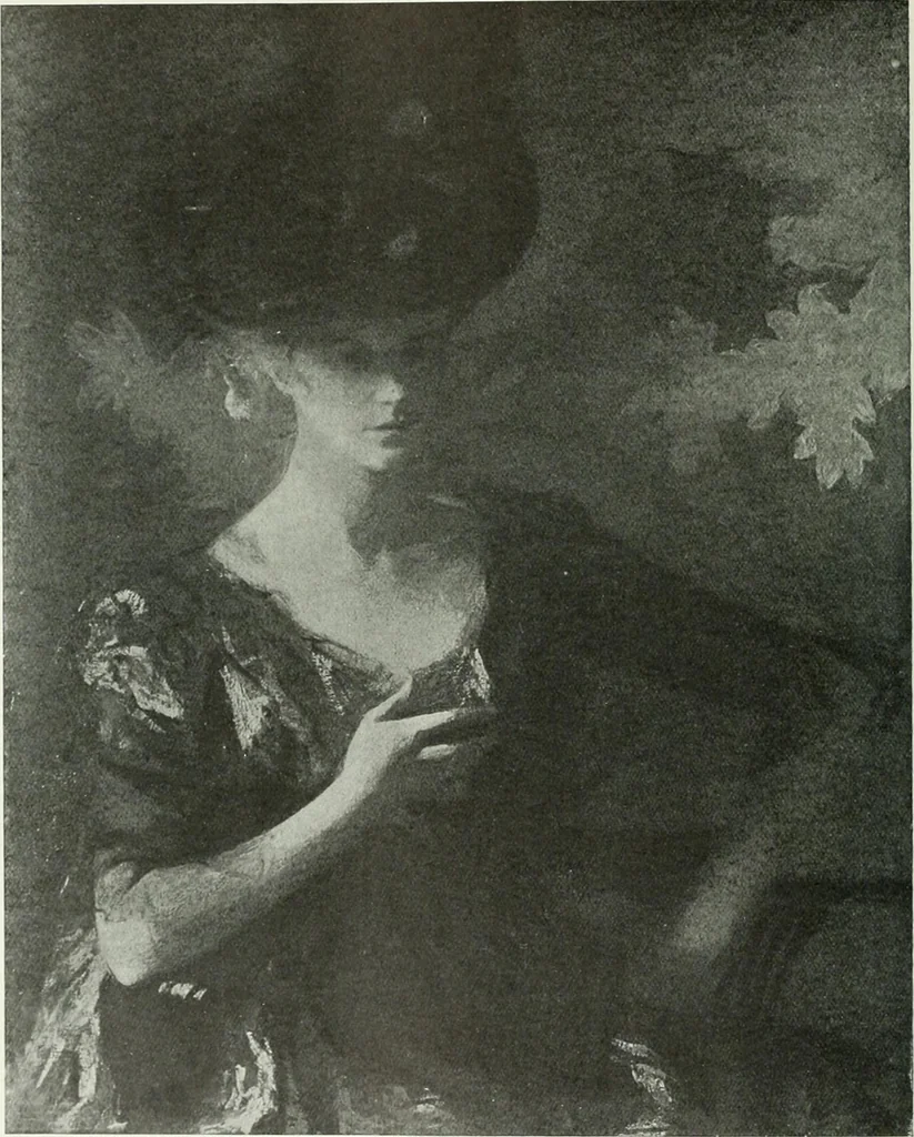 An illustration from Studio international, 1893, leaf 195