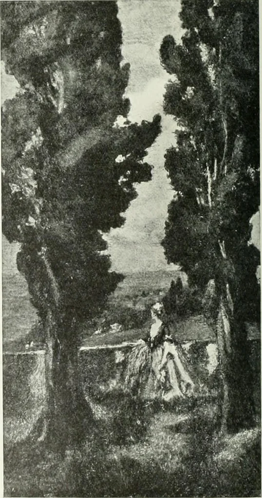 An illustration from Studio international, 1893, leaf 199