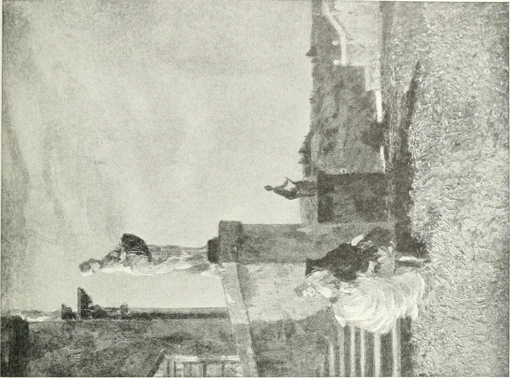 An illustration from Studio international, 1893, leaf 202