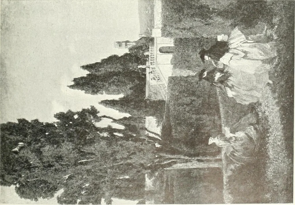 An illustration from Studio international, 1893, leaf 202