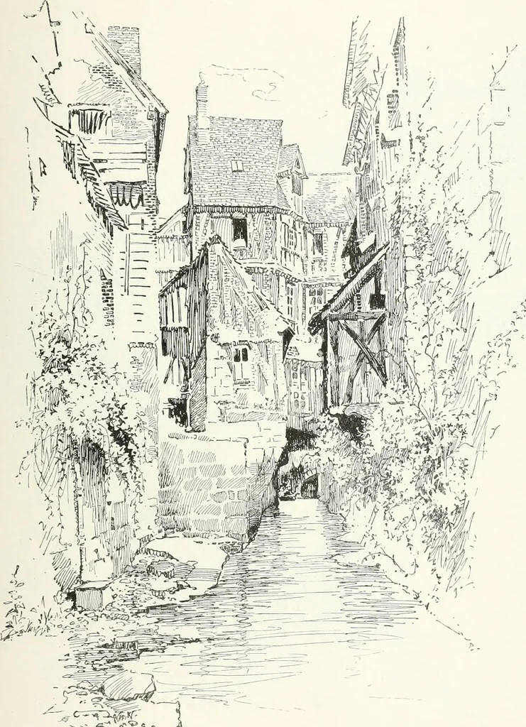 An illustration from Studio international, 1893, leaf 210