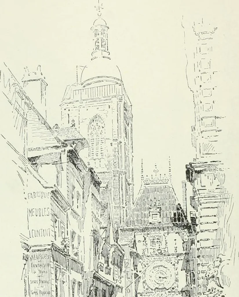 An illustration from Studio international, 1893, leaf 213
