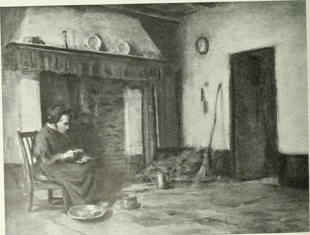 An illustration from Studio international, 1893, leaf 237
