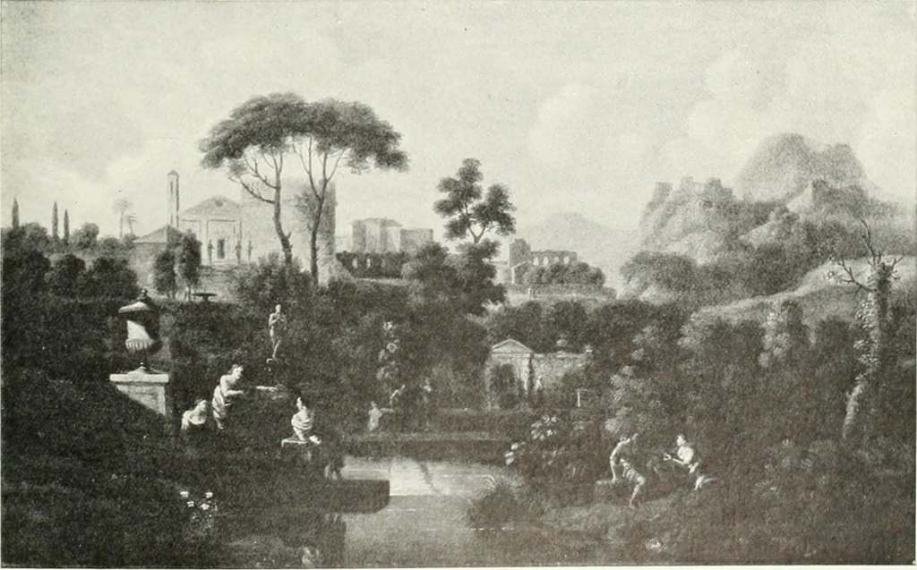 An illustration from Studio international, 1893, leaf 24