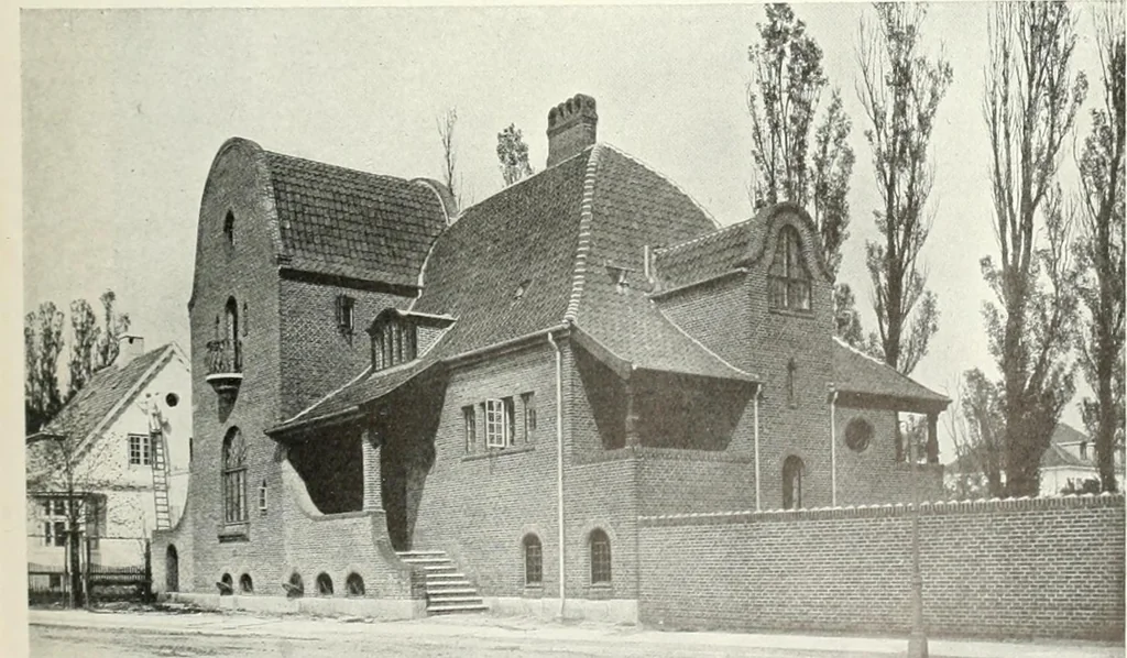 An illustration from Studio international, 1893, leaf 252