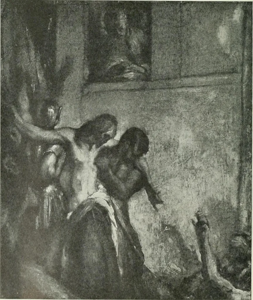 An illustration from Studio international, 1893, leaf 265