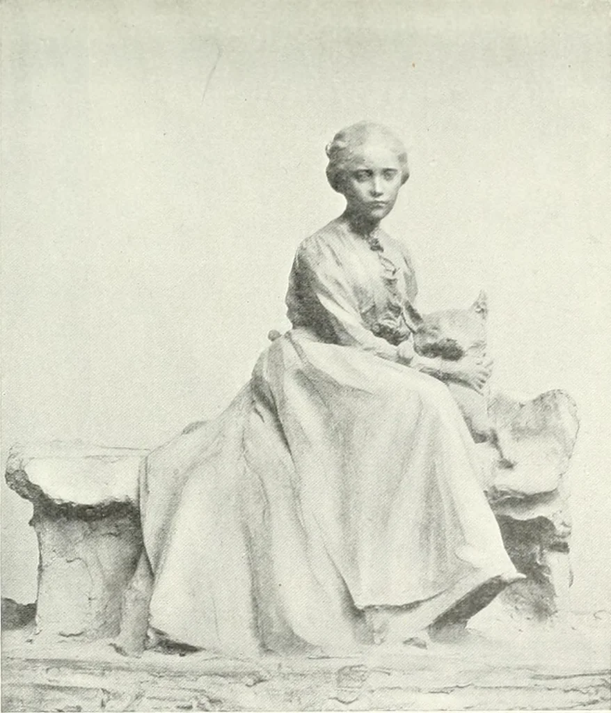 An illustration from Studio international, 1893, leaf 276