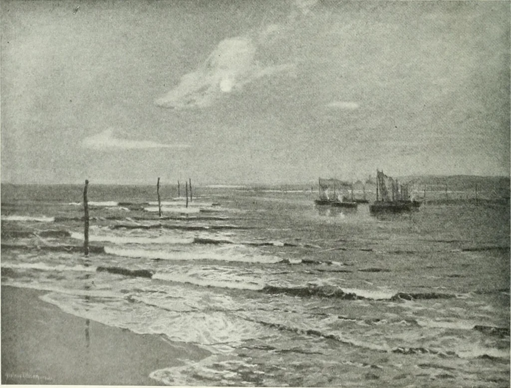 An illustration from Studio international, 1893, leaf 285