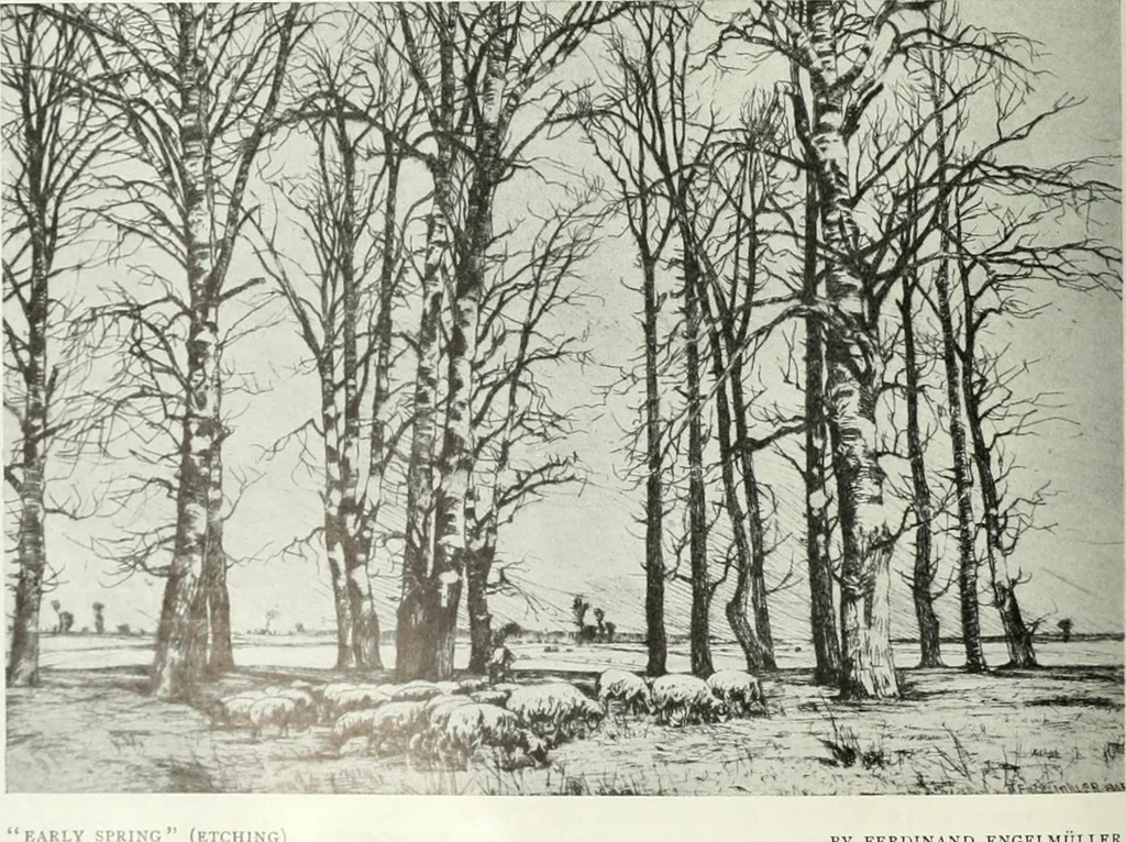 An illustration from Studio international, 1893, leaf 295