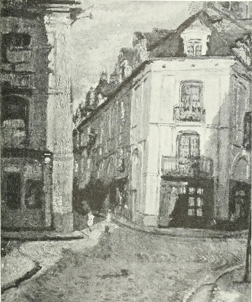 An illustration from Studio international, 1893, leaf 30