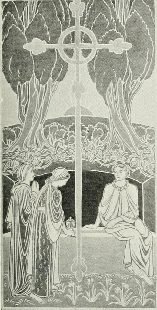 An illustration from Studio international, 1893, leaf 304
