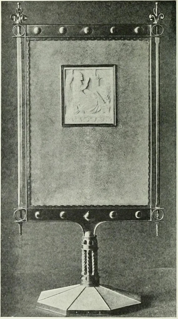 An illustration from Studio international, 1893, leaf 307