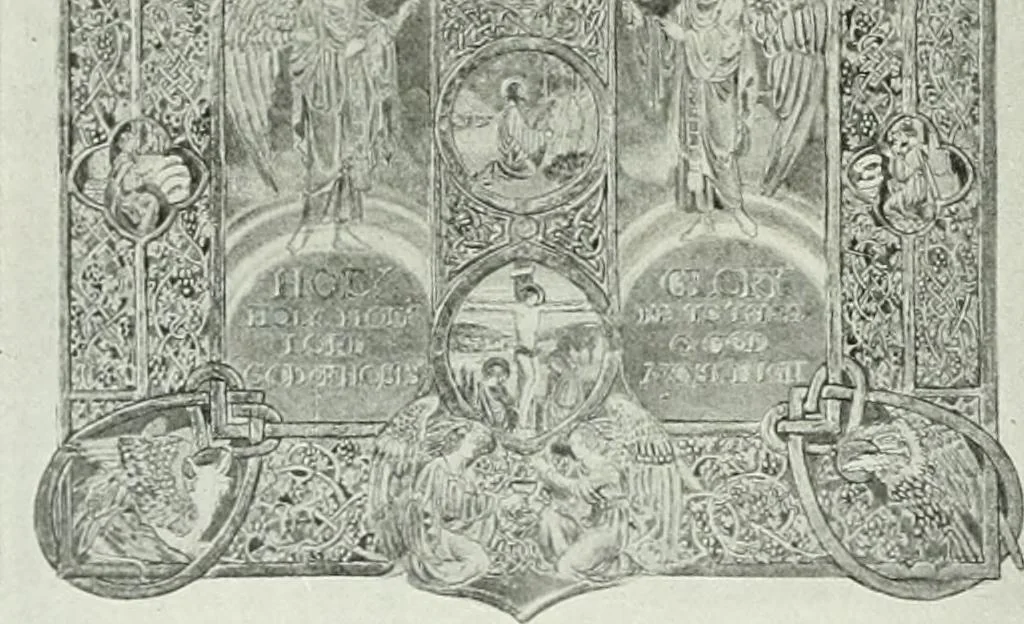 An illustration from Studio international, 1893, leaf 309