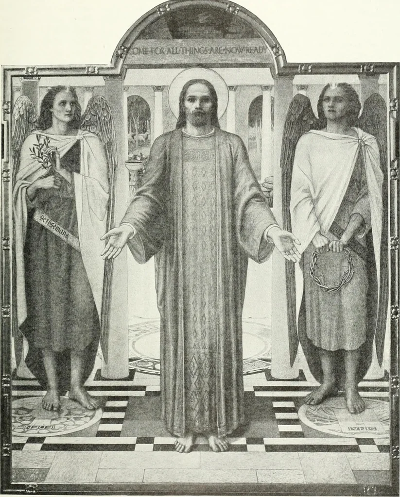 An illustration from Studio international, 1893, leaf 310