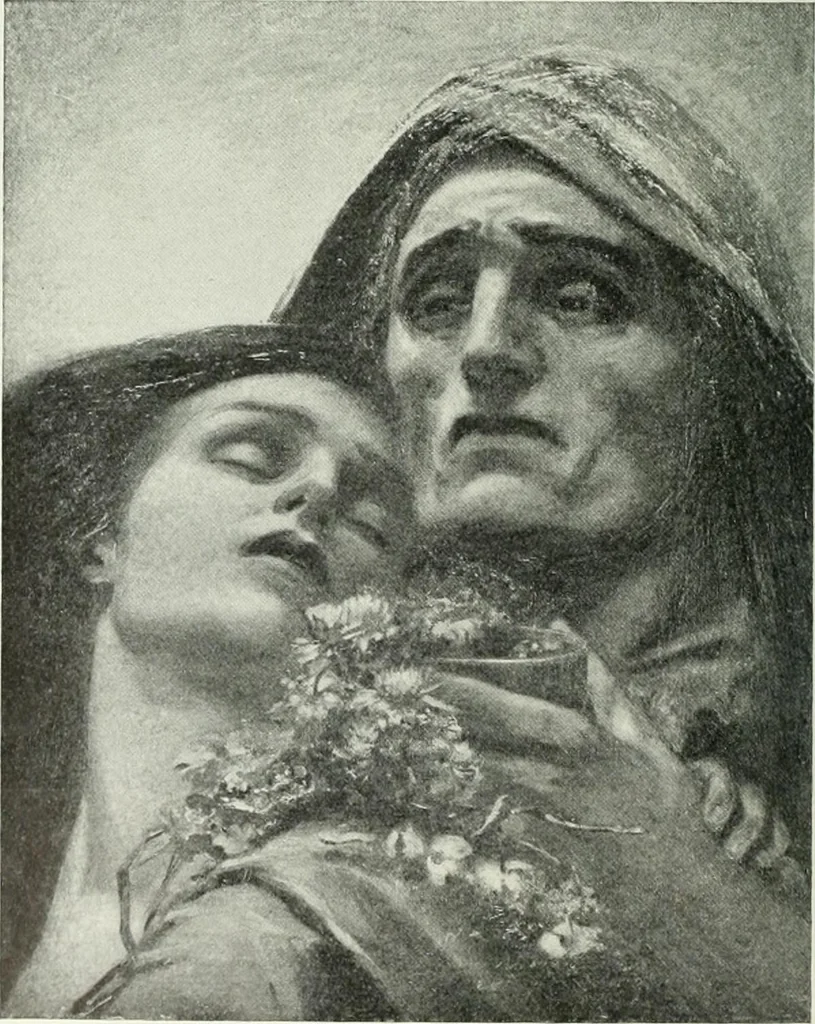 An illustration from Studio international, 1893, leaf 311