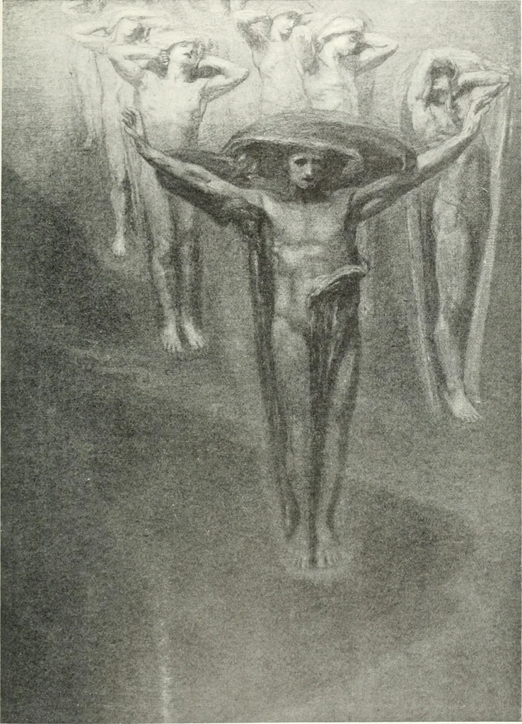 An illustration from Studio international, 1893, leaf 312