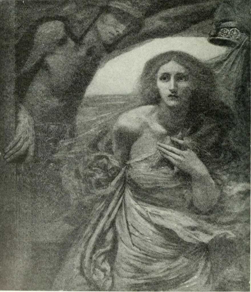 An illustration from Studio international, 1893, leaf 313