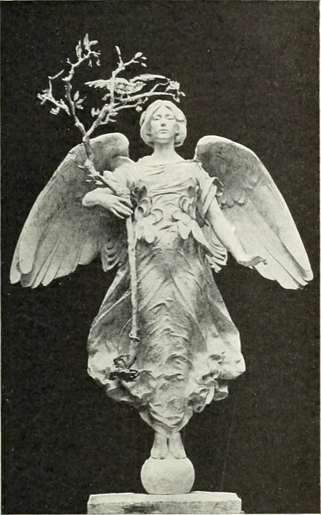 An illustration from Studio international, 1893, leaf 316