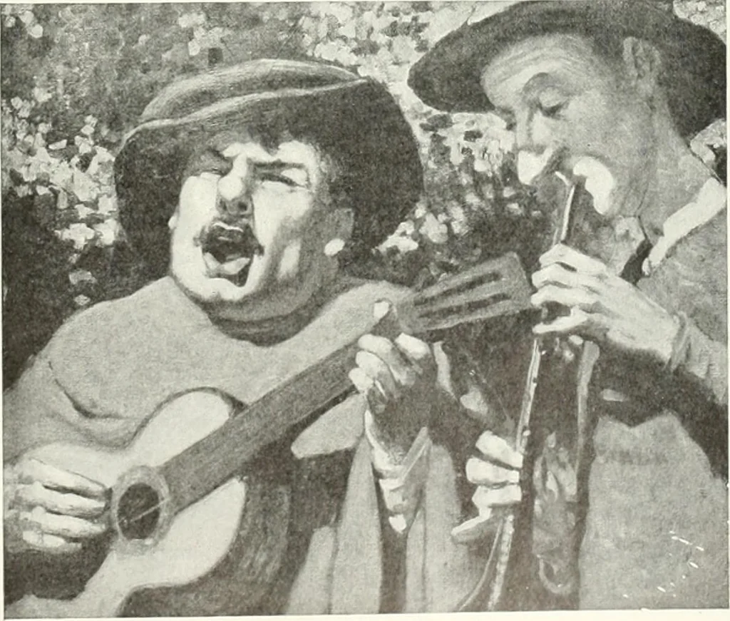 An illustration from Studio international, 1893, leaf 318