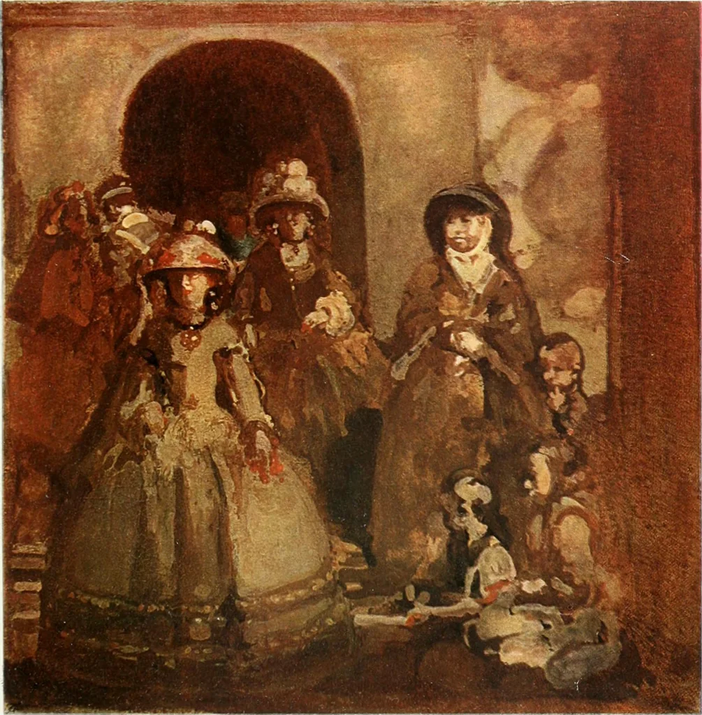 An illustration from Studio international, 1893, leaf 32
